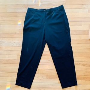 DRESSBARN WOMENS BLACK DRESS PANTS SIZE 16W